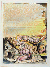'The Atlantic Mountains...' von William Blake
