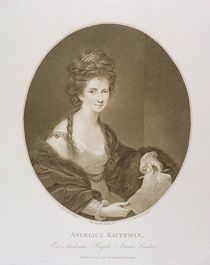 Angelica Kauffman, after Reynolds by Francesco Bartolozzi