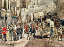 London Street, 1869 by Jean-Baptiste Edouard Detaille