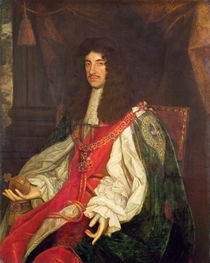 Portrait of King Charles II von John Michael Wright