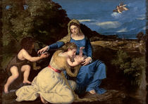 The Virgin and Child with Saints von Titian