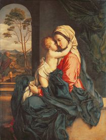 The Virgin and Child Embracing c.1660-85 von Il Sassoferrato
