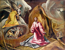 Agony in the Garden of Gethsemane by El Greco