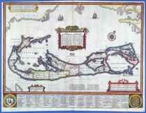 Map of Bermuda by English School