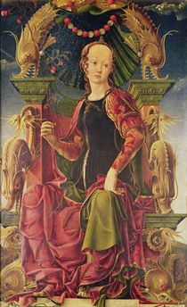 A Muse, c.1455-60 by Cosimo Tura