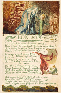 'London', plate 38 from 'Songs of Experience' by William Blake