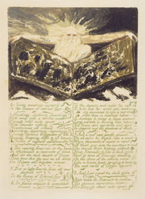 'In living creations appear'd...' by William Blake