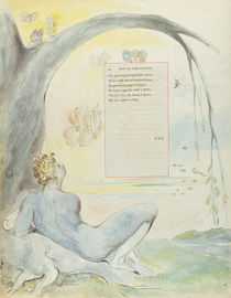 'Ode on the Spring', design 6 for 'The Poems of Thomas Gray' von William Blake