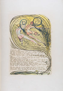 'Enitharmon slept...', plate 10 from 'Europe: A Prophecy' by William Blake