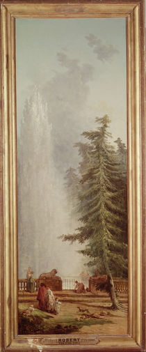 View of a Park, 1783 von Hubert Robert