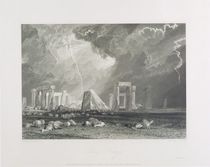 Stone Henge, 1829 by Joseph Mallord William Turner