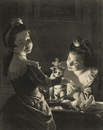 Miss Kitty Dressing, 1781 von Joseph Wright of Derby