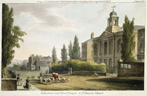 Tottenham Court Road Turnpike and St. James's Chapel von English School