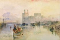 View of Carnarvon Castle by Joseph Mallord William Turner