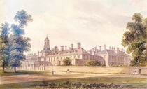 The South-West view of Kensington Palace by John Buckler