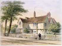 The Rectorial House, Newington Butts by Thomas Hosmer Shepherd