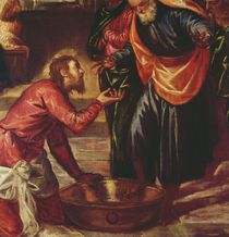 Christ Washing the Feet of the Disciples by Jacopo Robusti Tintoretto