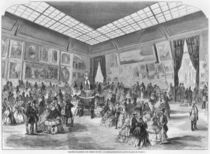 Salon of painting and sculpture of 1857 von A Provost