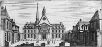 View of Hopital des Incurables von Jean Marot