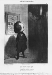 Series 'Caricatures du jour' von Honore Daumier