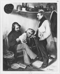 Memories of Sainte-Pelagie by Honore Daumier