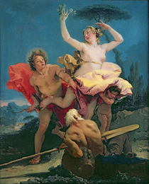 Apollo and Daphne, c.1743-44 von Giovanni Battista Tiepolo