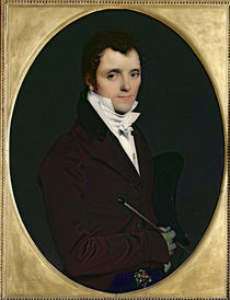 Portrait of Edme Bochet , 1811 von Jean Auguste Dominique Ingres