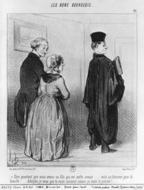 Series 'Les Bons Bourgeois' von Honore Daumier