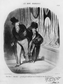 Series 'Les Bons Bourgeois' von Honore Daumier