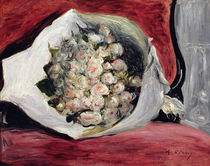 Bouquet in a theatre box, c.1878-80 by Pierre-Auguste Renoir