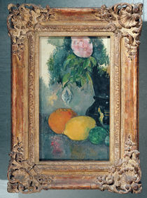 Flowers and fruits, c.1880 by Paul Cezanne