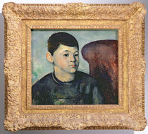 Portrait of the artist's son by Paul Cezanne
