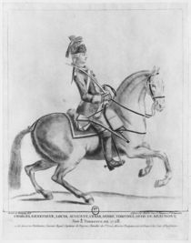 The Chevalier d'Eon as a Dragoon by Robin de Montigny