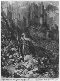 The Wandering Jew, engraved by Felix Jean Gauchard von Gustave Dore