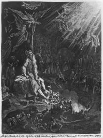 The Wandering Jew and the Last Judgement von Gustave Dore