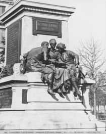 Monument to Alexandre Dumas Pere von Gustave Dore