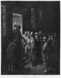 A house of refuge, illustration from 'Londres' by Louis Enault 1876 by Gustave Dore