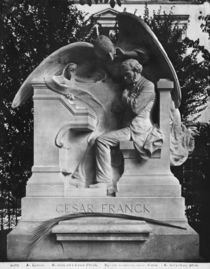 Monument to Cesar Franck, square St. Clotilde by Alfred Charles Lenoir