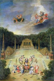 The Groves of Versailles. L'Arc de Triomphe by Jean the Younger Cotelle