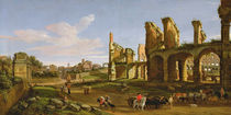 The Colosseum and the Roman Forum by Gaspar van Wittel
