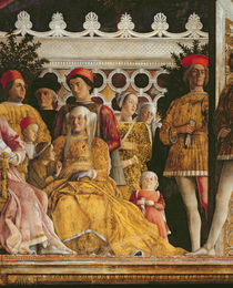 Detail of Barbara of Brandenburg by Andrea Mantegna