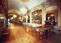View of the Hall of Battles by French School