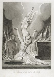 The Reunion of the Soul and the Body von William Blake