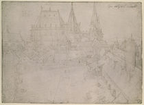 The Minster at Aachen, 1520 by Albrecht Dürer