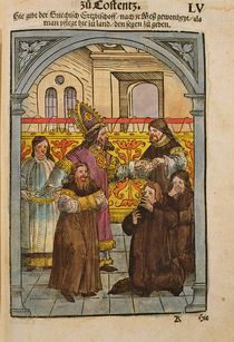 A scene from the Council of Constance von Ulrich von Richental