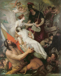 The Immortality of Nelson, 1807 von Benjamin West