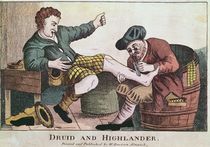 Druid and Highlander, 1815 by William Davison