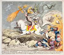 Presages of the Millennium by James Gillray