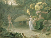 Oberon and Titania, A Midsummer Night's Dream by Francis Danby