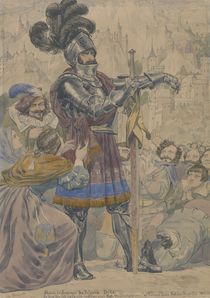 Sketch to Illustrate the Passions: Pride by Richard Dadd